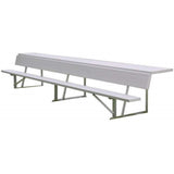 15' Player'S Bench With Shelf