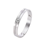 BG1010W B.Tiff Prosperity Bangle Bracelet