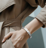 BG107W B.Tiff Pavé Harmony Bangle Bracelet