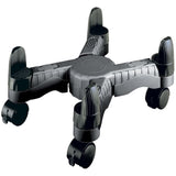Data Accessories Company Scissors-style Mobile CPU Stand - 10 Width - Floor - Plastic - Black - TAA Compliant