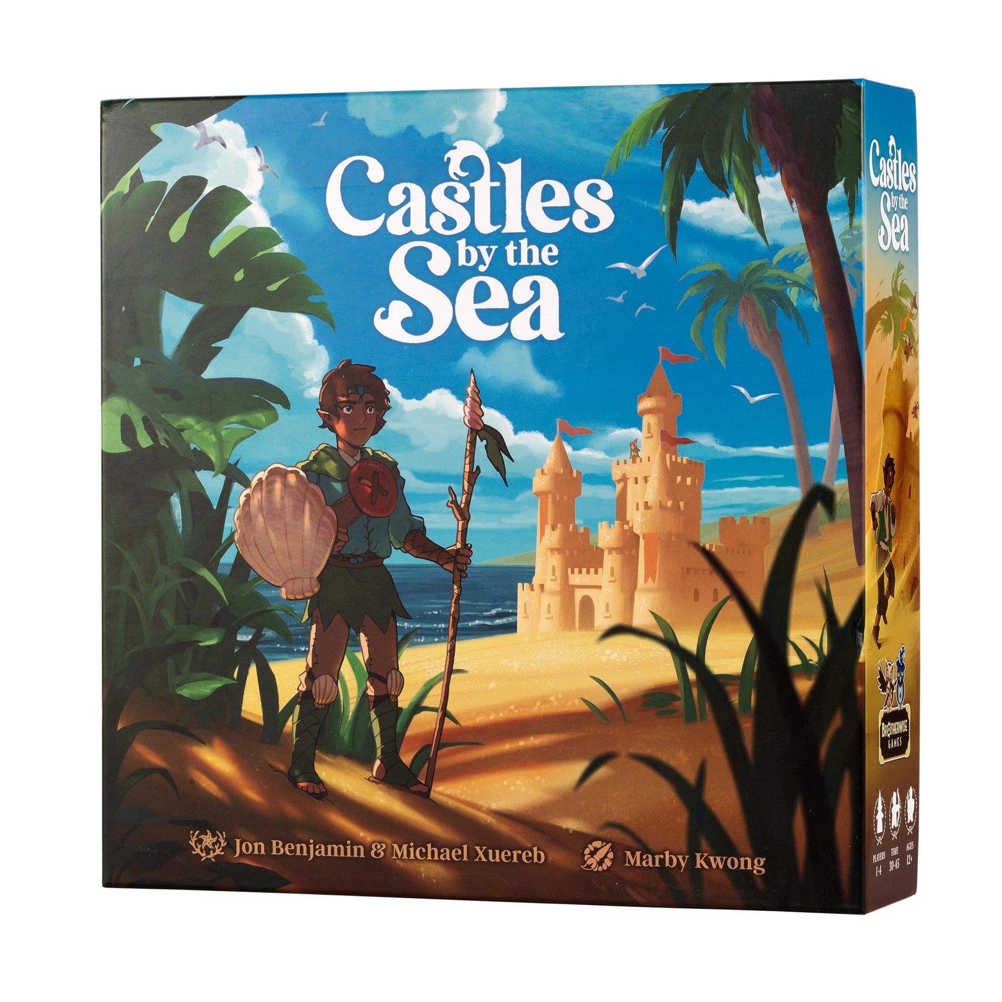 Castles By The Sea By Brotherwise Games, Strategy Board Game