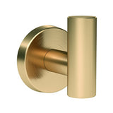 Arrondi Single Robe Hook In Brushed Bronze/Golden Champagne