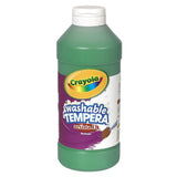 Artista II Washable Liquid Tempera Paint, Green, 16 oz.