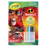 Coloring & Activity Pad w/Markers, Incredibles 2