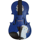 Blue Lightning Violin Outfit 4/4
