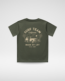 THE SURF TEAM TEE - BLACK