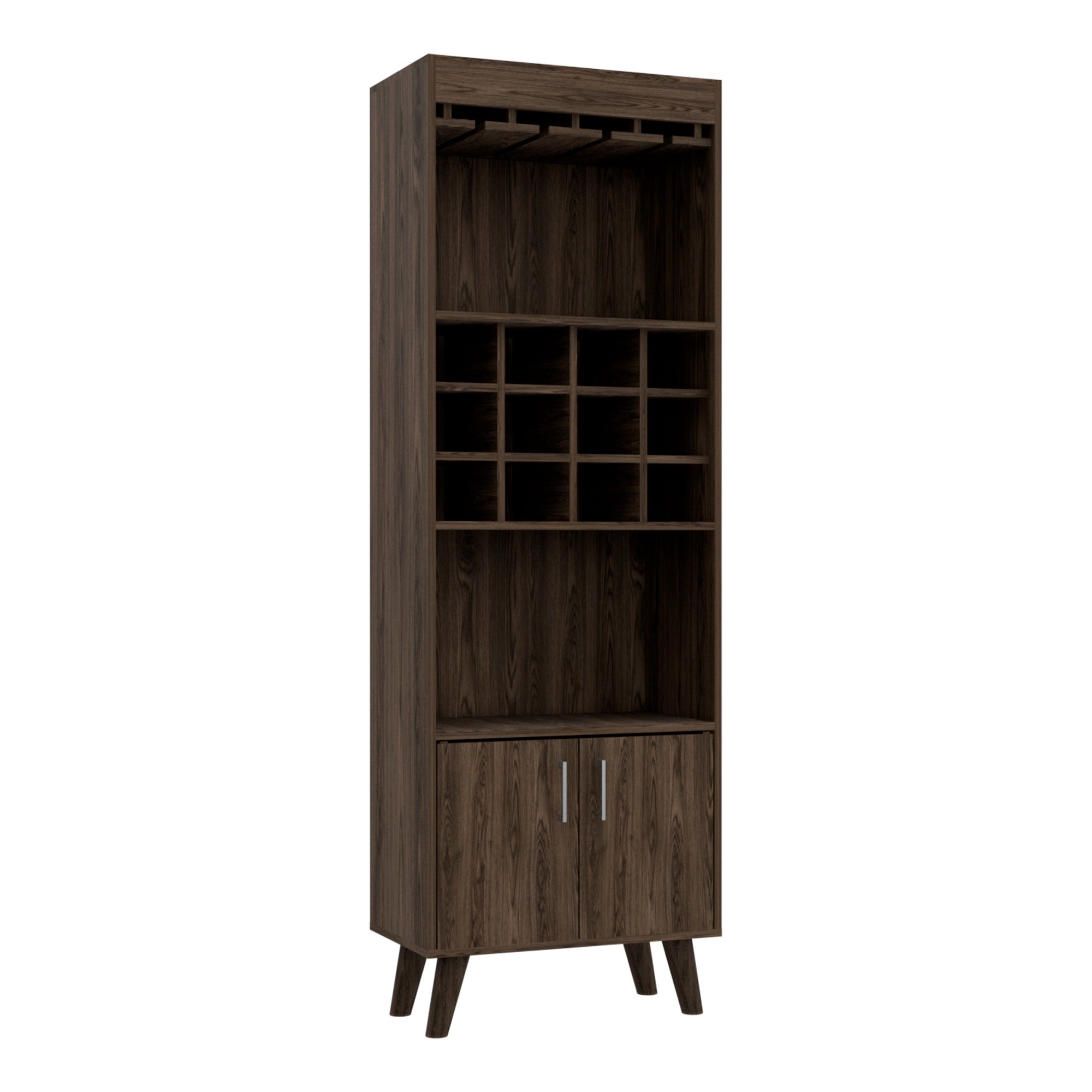 Oslo Bar Cabinet -Living Room -Dark Walnut