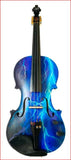 Electro Blue Lightning Violin Outfit