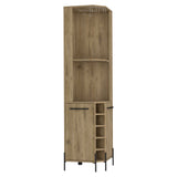 Hans Corner Bar Cabinet -Living Room -Macadamia