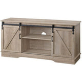 Versatile Rectangular Wooden Tv Stand, Brown