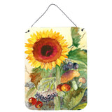 Caroline'S Treasures Autumn Flowers I By Maureen Bonfield Wall Or Door Hanging Prints Bmbo0698Ds1216, 16Hx12W, Multicolor