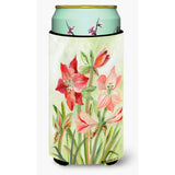 Caroline'S Treasures Bmbo1373Tbc Lillies Ii By Maureen Bonfield Tall Boy Hugger Cold-Beverage-Koozies, Multicolor