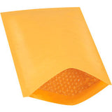 Global Industrial Heat Seal Bubble Mailers #2 8-1/2W X 12L Kraft 25/Pack