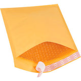 Global Industrial Self Seal Bubble Mailers #2 8-1/2W X 12L Kraft 25/Pack