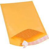 Global Industrial Self Seal Bubble Mailers #3 8-1/2W X 14-1/2L Kraft 70/Pack