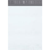 Global Industrial Poly Mailers 12W X 15-1/2L 2.5 Mil White 500/Pack