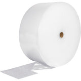 Global Industrial Perforated Cohesive Air Bubble Roll 24W X 300L X 3/16 Bubble Clear 2/Pack