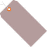 Global Industrial Shipping Tag Pre-Strung #6 5-1/4L X 2-5/8W Gray 1000/Pack