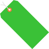 Global Industrial Shipping Tag Pre-Strung #7 5-3/4L X 2-7/8W Green 1000/Pack
