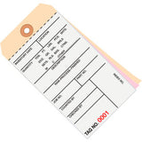 Global Industrial 3-Part Carbonless Inventory Tag 4500-4999 #8 6-1/4L X 3-1/8W 500/Pack