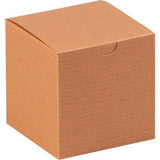 Global Industrial Gift Boxes 4L X 4W X 4H Kraft 100/Pack