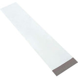 Global Industrial Long Poly Mailers 9-1/2W X 45L 4 Mil White 50/Pack