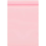 Global Industrial Minigrip Anti-Static Reclosable Poly Bags 4W X 6L 4 Mil Clear 1000Pk