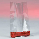 Global Industrial Gusseted Poly Bags 24W X 10D X 36H 4 Mil Clear 50/Pack
