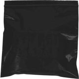 Global Industrial Reclosable Poly Bags 3W X 3L 2 Mil Black 1000/Pack