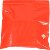 Global Industrial Reclosable Poly Bags 3W X 3L 2 Mil Red 1000/Pack