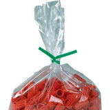 Global Industrial Plastic Twist Ties 4L X 5/32W Green 2000/Pack
