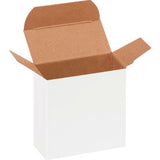 Global Industrial Reverse Tuck Folding Cartons 3L X 1-5/16W X 3H White 1000/Pack