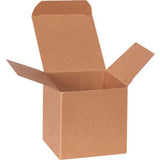 Global Industrial Reverse Tuck Folding Cartons 3L X 3W X 3H Kraft 250/Pack