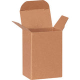 Global Industrial Reverse Tuck Folding Cartons 2L X 1-1/4W X 3H Kraft 1000/Pack
