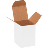 Global Industrial Reverse Tuck Folding Cartons 1-1/2L X 1-1/2W X 2-1/4H White 1000/Pack