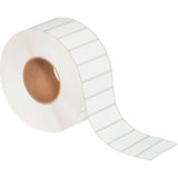 Global Industrial Thermal Transfer Labels 3W X 1L 3 Core White 6/Pack