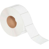 Global Industrial Thermal Transfer Labels 3W X 3L 3 Core White 6/Pack