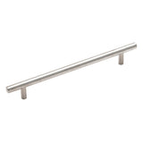 Bar Pulls 7-9/16 In (192 Mm) Center-To-Center Sterling Nickel Cabinet Pull