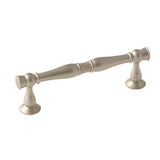 Crawford 3-3/4 In (96 Mm) Center-To-Center Satin Nickel Cabinet Pull