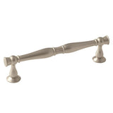Crawford 5-1/16 In (128 Mm) Center-To-Center Satin Nickel Cabinet Pull