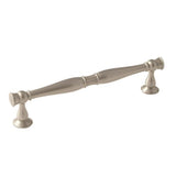 Crawford 6-5/16 In (160 Mm) Center-To-Center Satin Nickel Cabinet Pull