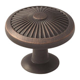 Crawford 1-3/8 In (35 Mm) Diameter Oil-Rubbed Bronze Cabinet Knob