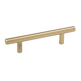 Bar Pulls 3-3/4 In (96 Mm) Center-To-Center Golden Champagne Cabinet Pull