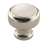 Highland Ridge 1-3/16 In (30 Mm) Diameter Polished Nickel Cabinet Knob