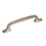 Highland Ridge 5-1/16 In (128 Mm) Center-To-Center Satin Nickel Cabinet Pull