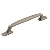 Highland Ridge 6-5/16 In (160 Mm) Center-To-Center Aged Pewter Cabinet Pull