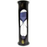 Antique Brass Mary Rose 5-Min. Hourglass W/ Purple Sand
