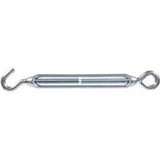 Hillman 321888 0.3716 x 16.25 in. Zinc Plated Hook Eye Trunbuckle Pack of 2