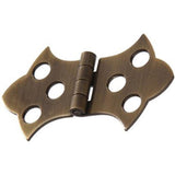 Hillman 851590 1.31 in. Antique Brass Decorative Hinge