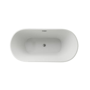 Aldine 59 Freestanding Bathtub With No Faucet